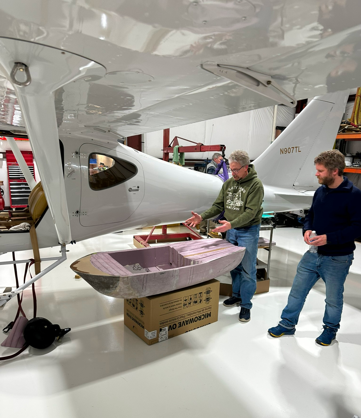 Meeting at Tom’s Hangar