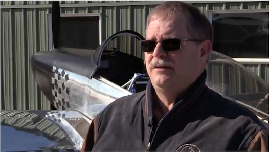 Burke Wick and his RV-8